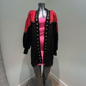 VINTAGE Antonella Preve Wool Blend Sweater 1980s Sz Lg